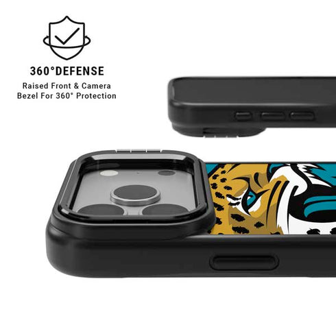 NFL Jacksonville Jaguars Large Logo iPhone 17 Pro Kickstand Case