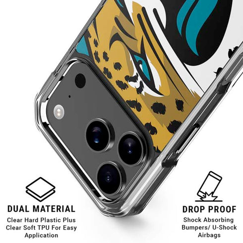 NFL Jacksonville Jaguars Large Logo iPhone 17 Pro MagSafe Case