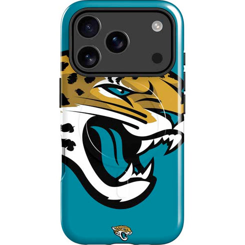 NFL Jacksonville Jaguars Large Logo iPhone 17 Pro Magsafe Impact Case