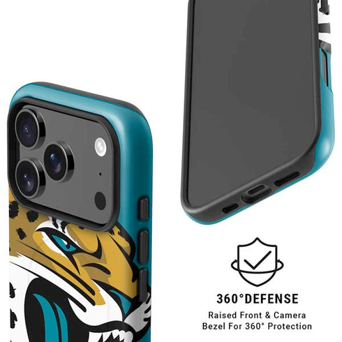 NFL Jacksonville Jaguars Large Logo iPhone 17 Pro Max Magsafe Impact Case