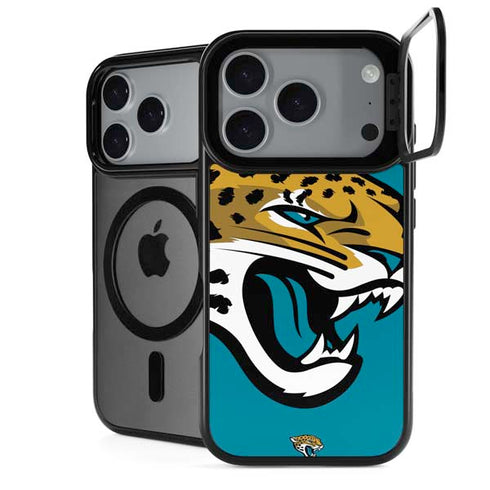 NFL Jacksonville Jaguars Large Logo iPhone 18 Pro Kickstand Case