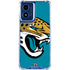 NFL Jacksonville Jaguars Large Logo Moto G 5G (2024) Clear Case