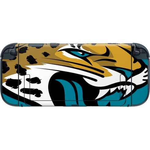 NFL Jacksonville Jaguars Large Logo Nintendo Switch 2 (2025) with Joy-Con Skin