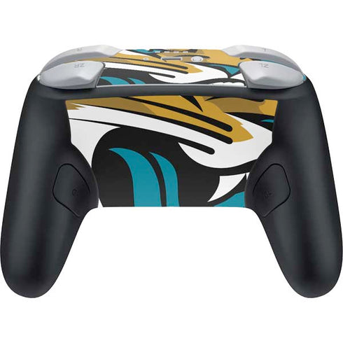 NFL Jacksonville Jaguars Large Logo Nintendo Switch 2 (2025) Pro Controller Skin
