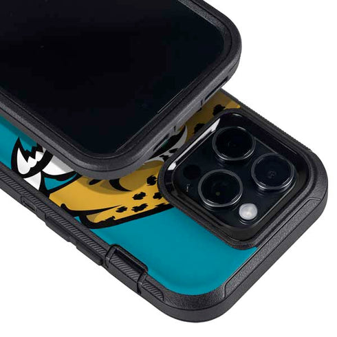 NFL Jacksonville Jaguars Large Logo Otterbox Defender iPhone Skin