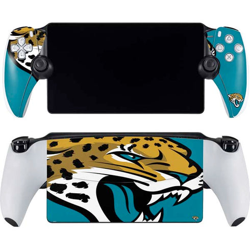 NFL Jacksonville Jaguars Large Logo PlayStation Portal Remote Player Skin