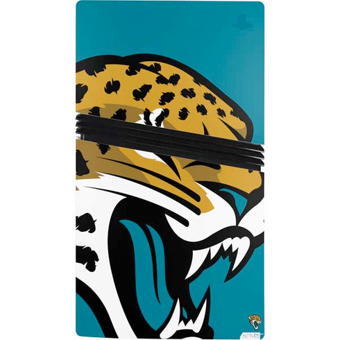 NFL Jacksonville Jaguars Large Logo PS5 Pro Console Skin