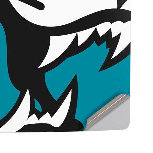 NFL Jacksonville Jaguars Large Logo PS5 Pro Disk Console Skin