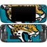 NFL Jacksonville Jaguars Large Logo Steam Deck Handheld Gaming Computer OLED Skin