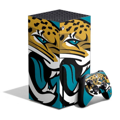 NFL Jacksonville Jaguars Large Logo Xbox Series X Skins