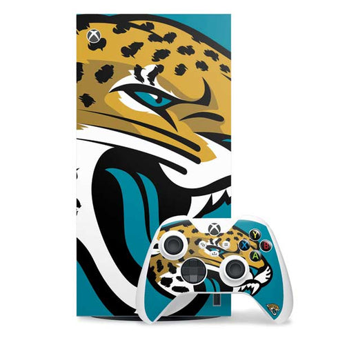 NFL Jacksonville Jaguars Large Logo Xbox Series X Skins