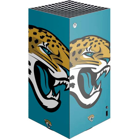 NFL Jacksonville Jaguars Large Logo XBox Series X Digital Edition Console Skin