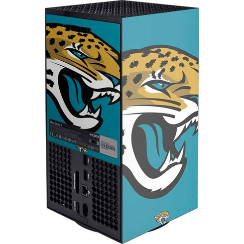 NFL Jacksonville Jaguars Large Logo XBox Series X Digital Edition Console Skin
