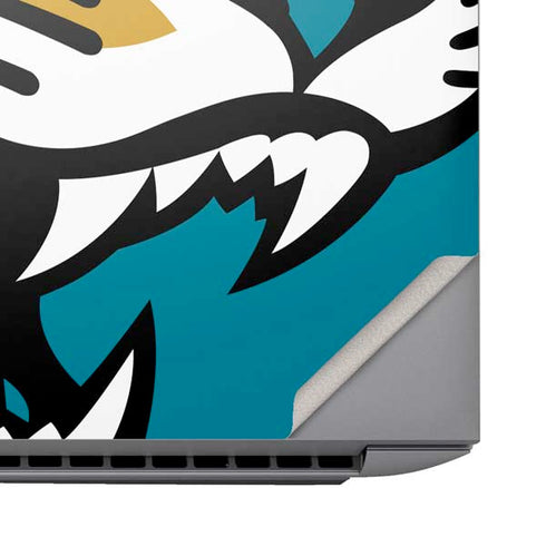 NFL Jacksonville Jaguars Large Logo HP ZBook Fury 16 G10 Skin