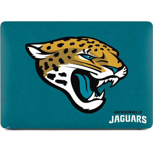 NFL Jacksonville Jaguars Teal Distressed Apple MacBook Air Skin