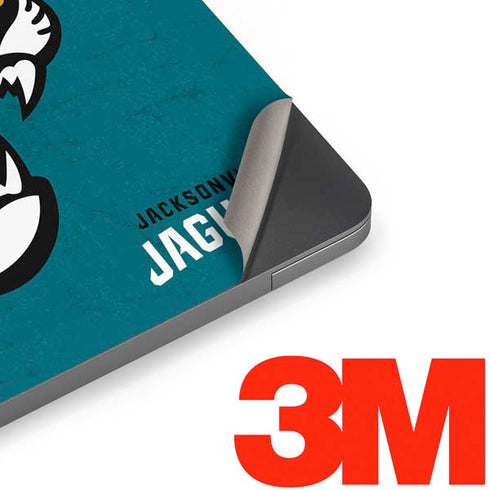 NFL Jacksonville Jaguars Teal Distressed Apple MacBook Air Skin