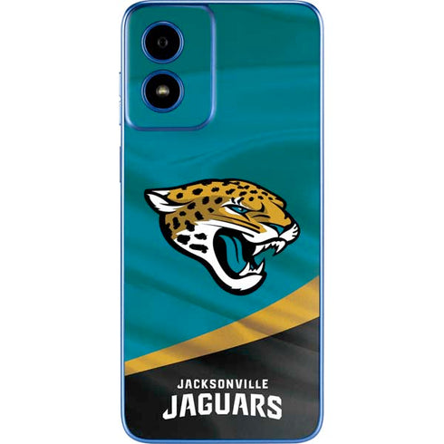 NFL Jacksonville Jaguars Moto G Play 4G (2024) Skin