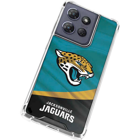 NFL Jacksonville Jaguars Moto G Power 5G (2025) Clear Case
