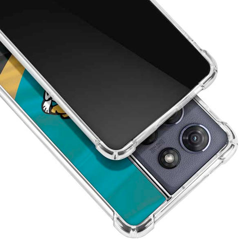 NFL Jacksonville Jaguars Moto G Stylus 5G (2025) Clear Case