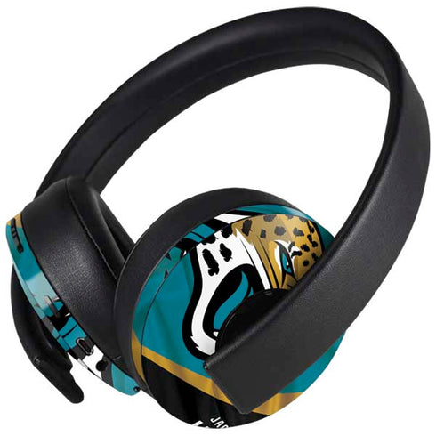 NFL Jacksonville Jaguars PlayStation 4 Gold Wireless Headset Skin