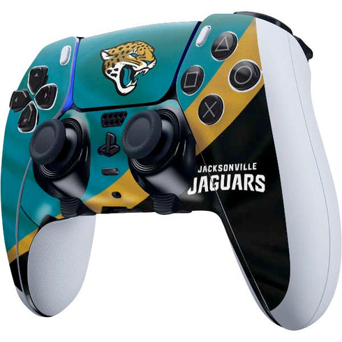 NFL Jacksonville Jaguars PS5 DualSense Edge Pro Controller Skin