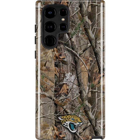 NFL Jacksonville Jaguars Realtree AP Camo Galaxy S25 Ultra Impact Case