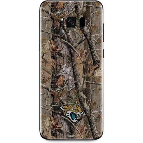 NFL Jacksonville Jaguars Realtree AP Camo Galaxy S8 Plus Skin