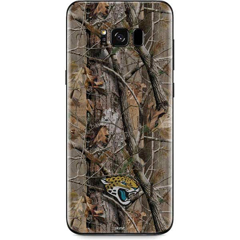 NFL Jacksonville Jaguars Realtree AP Camo Galaxy S8 Skin