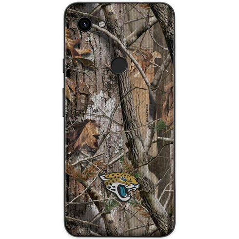 NFL Jacksonville Jaguars Realtree AP Camo Google Pixel 3a XL Skin