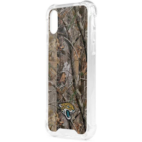 NFL Jacksonville Jaguars Realtree AP Camo iPhone XS Clear Case