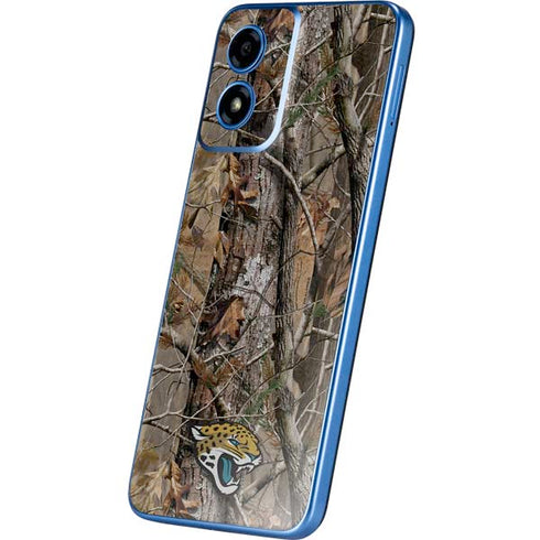 NFL Jacksonville Jaguars Realtree AP Camo Moto G Play 4G (2024) Skin