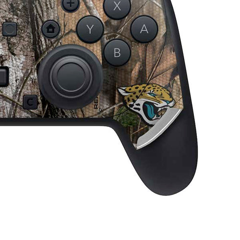 NFL Jacksonville Jaguars Realtree AP Camo Nintendo Switch 2 (2025) Pro Controller Skin