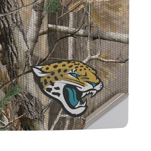 NFL Jacksonville Jaguars Realtree AP Camo PS5 Pro Disk Console Skin