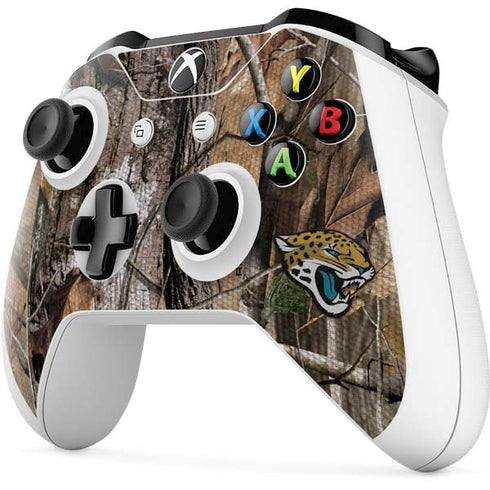 NFL Jacksonville Jaguars Realtree AP Camo Xbox One S Controller Skin
