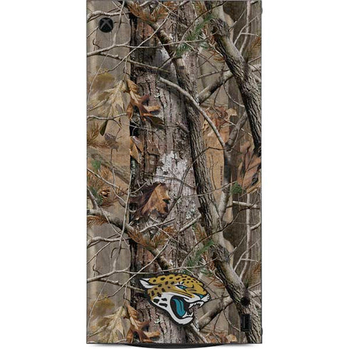 NFL Jacksonville Jaguars Realtree AP Camo XBox Series X Digital Edition Console Skin