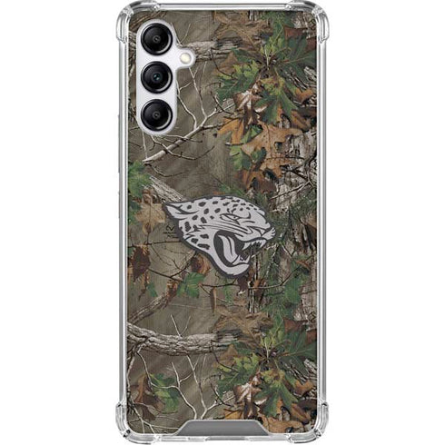 NFL Jacksonville Jaguars Realtree Xtra Green Camo Gabb Phone 4 Clear Case