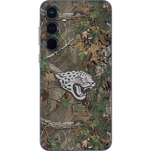 NFL Jacksonville Jaguars Realtree Xtra Green Camo Galaxy A36 5G Skin