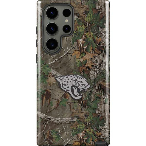 NFL Jacksonville Jaguars Realtree Xtra Green Camo Galaxy S23 Ultra Pro Case