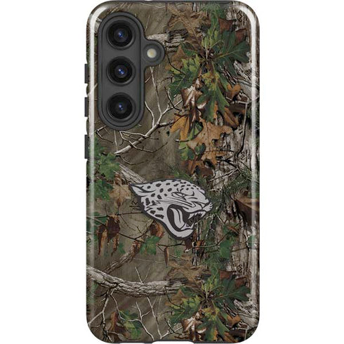 NFL Jacksonville Jaguars Realtree Xtra Green Camo Galaxy S25 Impact Case