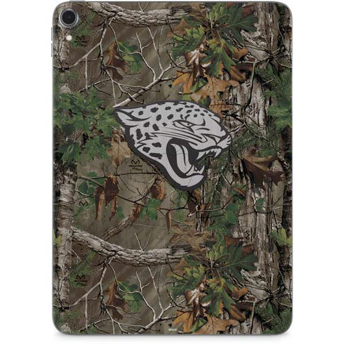 NFL Jacksonville Jaguars Realtree Xtra Green Camo Apple iPad Pro Skin