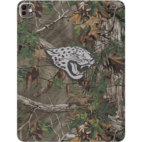 NFL Jacksonville Jaguars Realtree Xtra Green Camo iPad Pro 13in M4 (2024) Skin