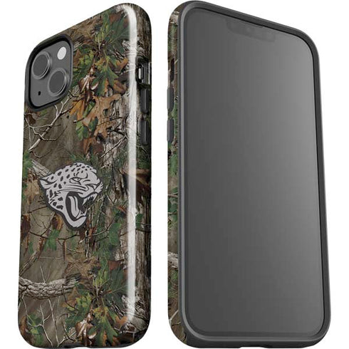 NFL Jacksonville Jaguars Realtree Xtra Green Camo iPhone 15 Impact Case