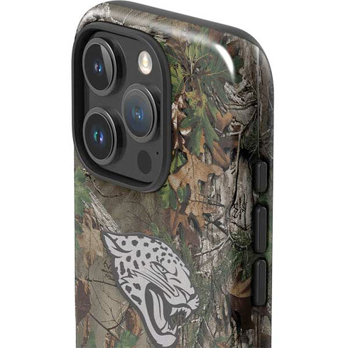 NFL Jacksonville Jaguars Realtree Xtra Green Camo iPhone 16 Pro Impact Case