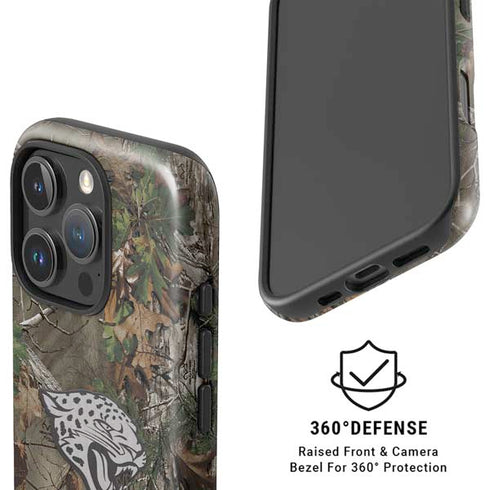 NFL Jacksonville Jaguars Realtree Xtra Green Camo iPhone 16 Pro Magsafe Impact Case