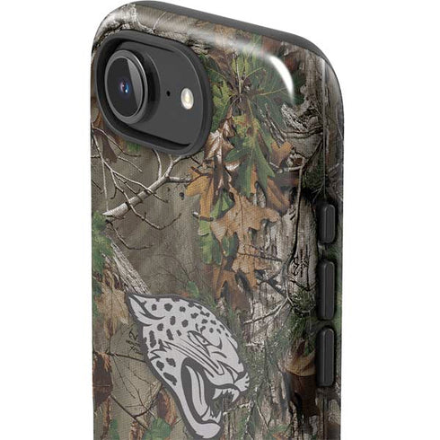NFL Jacksonville Jaguars Realtree Xtra Green Camo iPhone 16e Impact Case