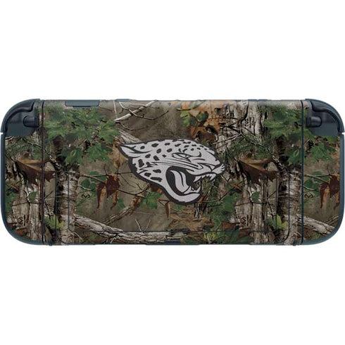 NFL Jacksonville Jaguars Realtree Xtra Green Camo Nintendo Switch 2 (2025) with Joy-Con Skin