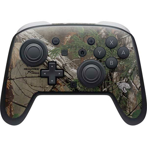 NFL Jacksonville Jaguars Realtree Xtra Green Camo Nintendo Skins