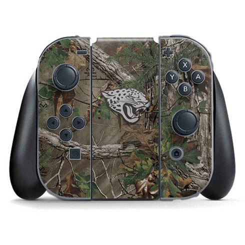 NFL Jacksonville Jaguars Realtree Xtra Green Camo Nintendo Skins