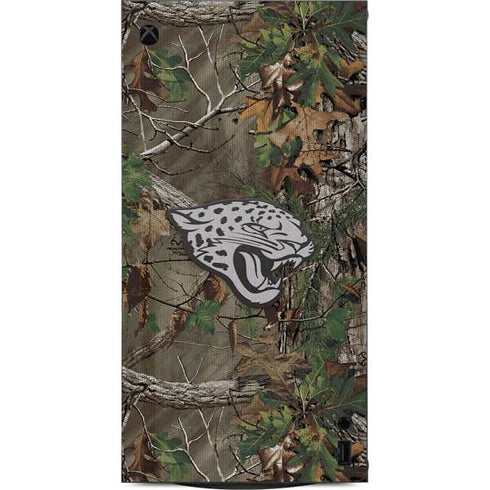 NFL Jacksonville Jaguars Realtree Xtra Green Camo XBox Series X Digital Edition Console Skin