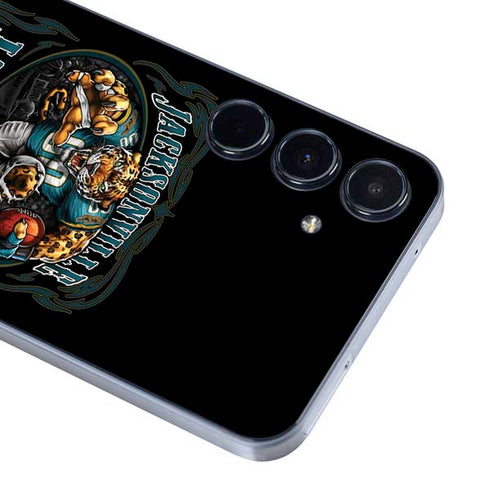 Liquid Blue NFL Jacksonville Jaguars Running Back Galaxy A36 5G Skin